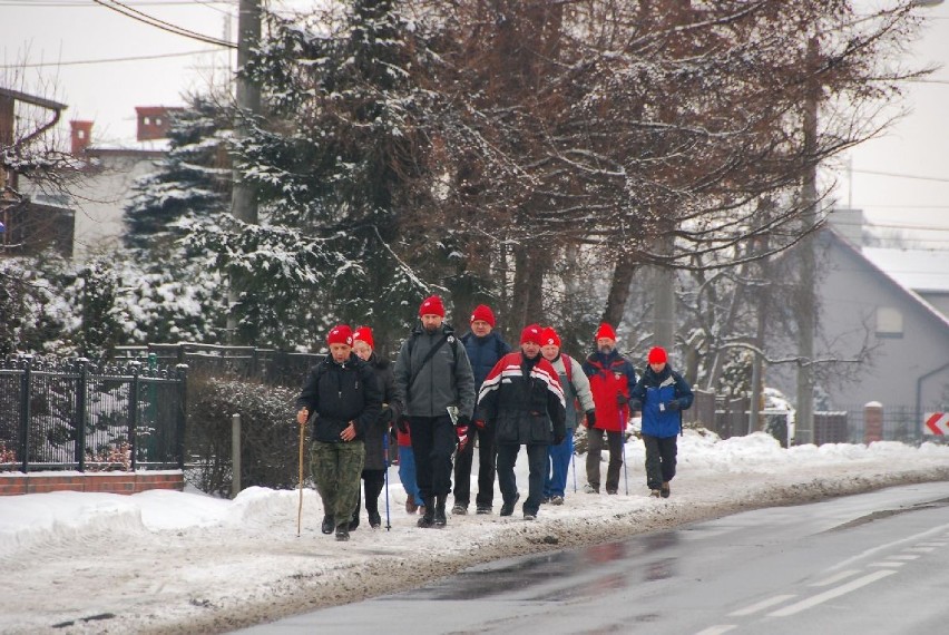Marsz śmierci: Zdjęcia uczestników pieszego rajdu z Jastrzębia-Zdroju