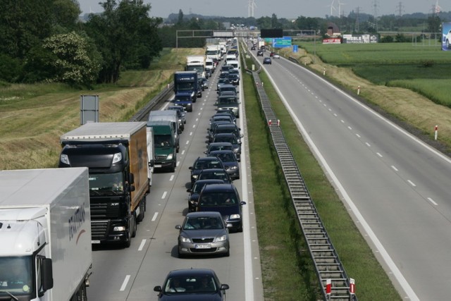 Zdjęcia na wysokości Legnicy