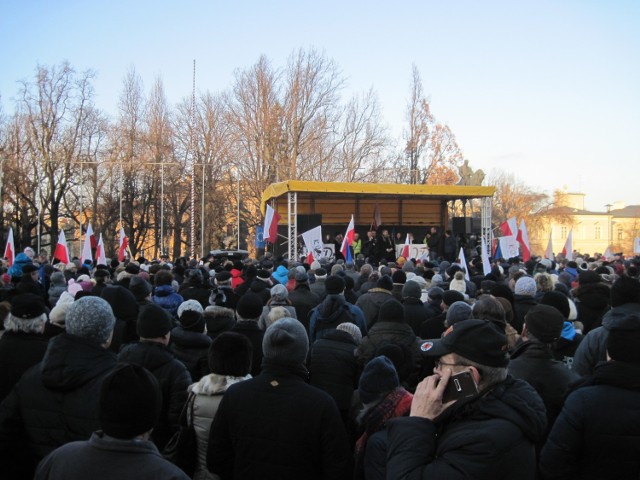 Manifestacja KOD w Lublinie