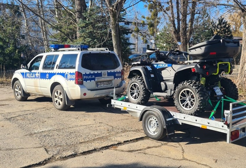 Nowy quad trafił dziś do kłodzkich policjantów. Docelowo...