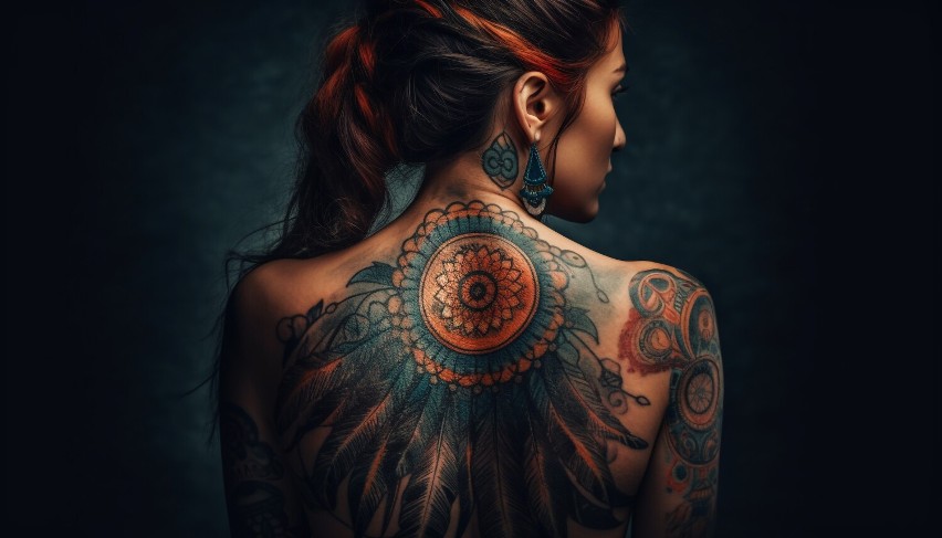 Damskie tatuaże na plecach: symbolika i estetyka
