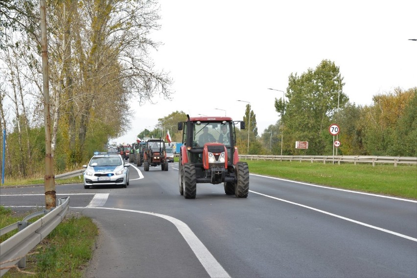 Rolnicy protestują w Koninie                                                                                     