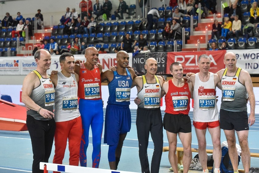 Toruń. Weterani lekkiej atletyki rywalizują o medale. Wacław Krankowski już ze złotem [zdjęcia]