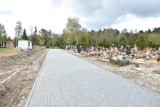 Malbork. Budowa i remont alejek na Cmentarzu Komunalnym 