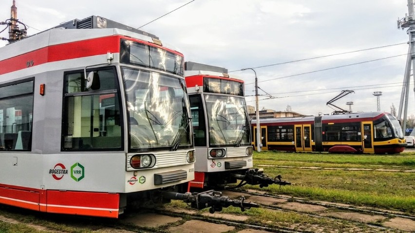 Pierwszy tramwaj z Niemiec trafił do Łodzi w 2017 roku. MPK...