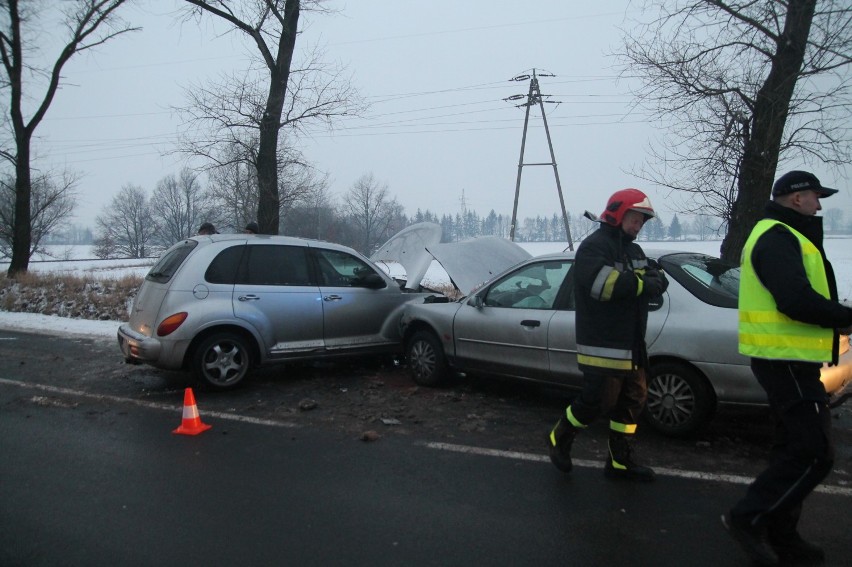 Wypadek na ulicy Złotoryjskiej w Legnicy