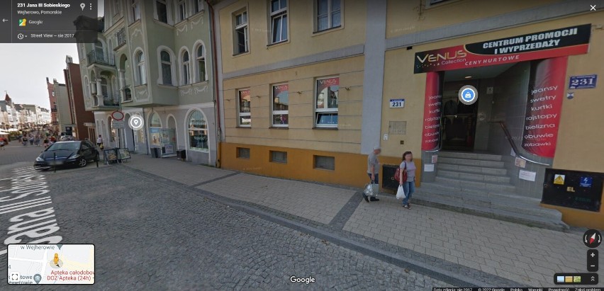 Google Street View w Wejherowie
