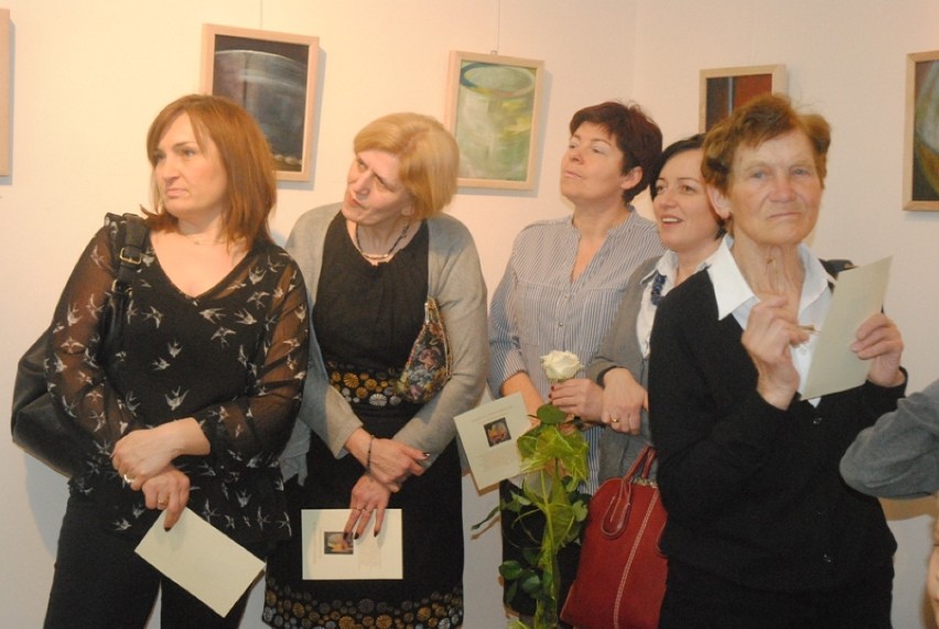 Otwarcie wystawy obrazów Violetty Anny Grzelak w Śmiglu