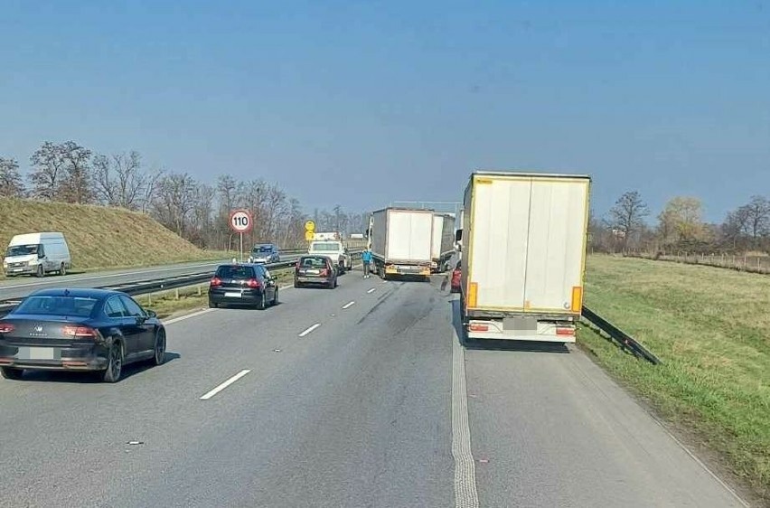 Do wypadku doszło na 157. kilometrze autostrady A4