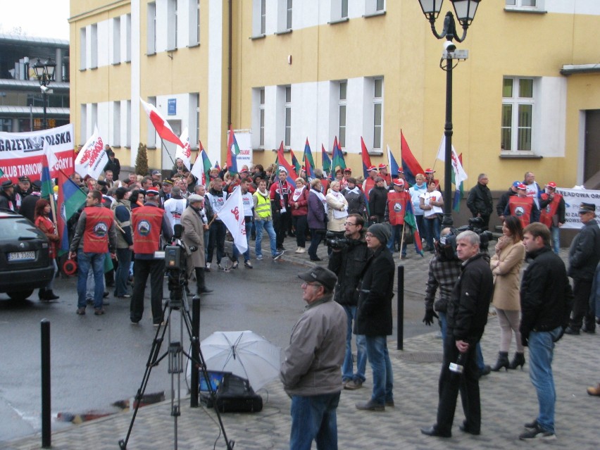 W środę odbyła się pikieta pracowników PKP Cargo w...