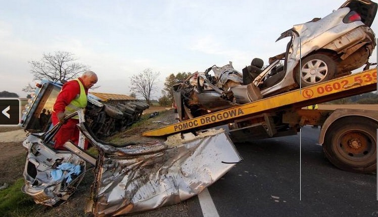 Wypadek na drodze Świdnica Wrocław