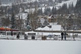 Zakopane. Rozpoczęli budowę sceny plenerowej na zabawę sylwestrową [ZDJĘCIA]