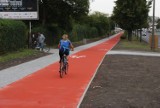 Ukończono pierwszą w mieście profesjonalną ścieżkę rowerową (materiał Dziennikarza Obywatelskiego)