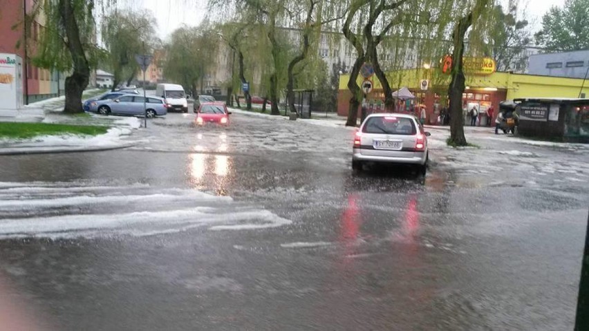 Tutaj zdjęcie jednej z zalanych ulic