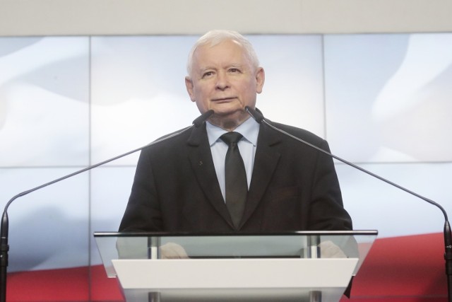 Prezes PiS, wicepremier Jarosław Kaczyński