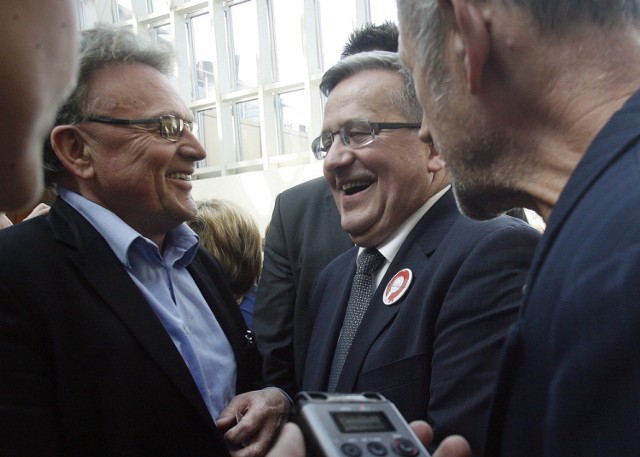 Prezydent Bronisław Komorowski w Legnicy