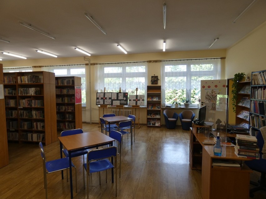 Biblioteka Publiczna w Lubniewicach prowadzi projekt mający...