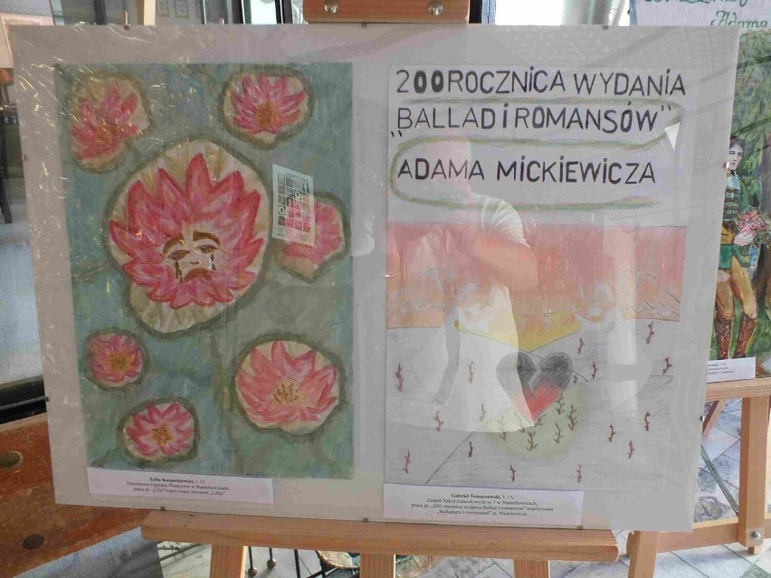 „Ballady i Romanse” Adama Mickiewicza w kilku formach artystycznych, w starachowickiej bibliotece. Zobaczcie zdjęcia