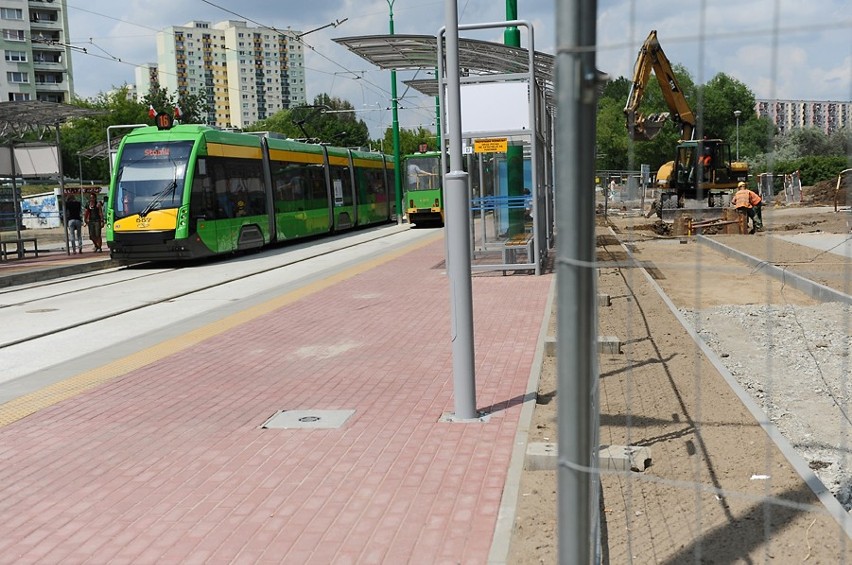 Poznań: Trasa na Franowo jest, ale tramwajów nie ma [ZDJĘCIA]