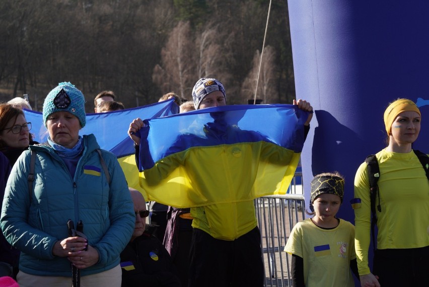 W geście solidarności z Ukrainą zorganizowano w niedzielę...