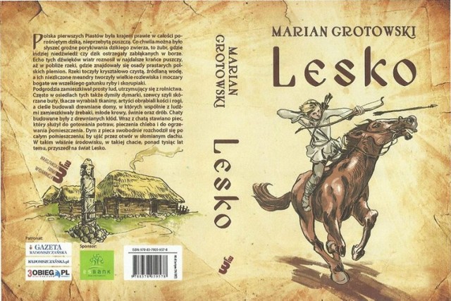 Okładka powieści "Lesko" M. Grotowskiego