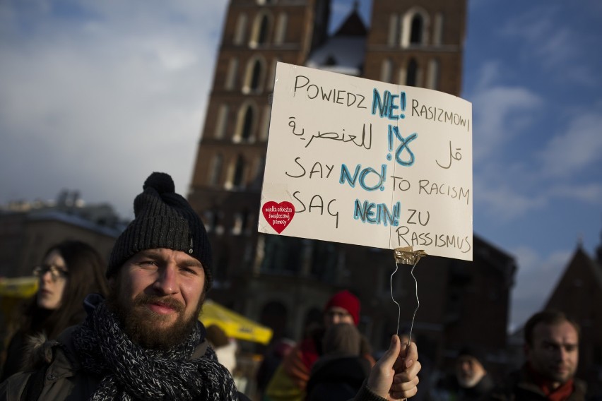 Kraków. Protestują przeciwko prześladowaniu mniejszości