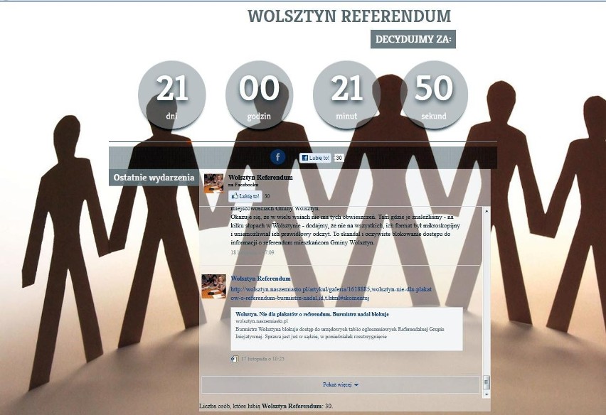 Referendum w Wolsztynie było legalne