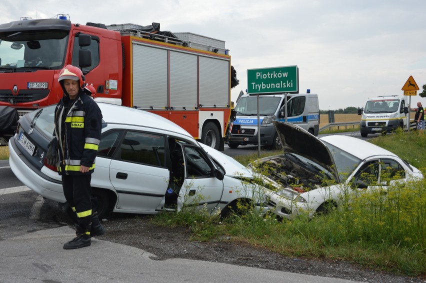Wypadek na skrzyżowaniu DK91 (Krakowskie Przedmieście) i...
