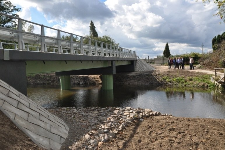 Wilków: Odbudowali drogi i most zniszczone przez powódź