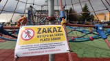 Koronawirus, Piotrków: Zamknięte parki i place zabaw, zakaz korzystania z miejsc rekreacji [ZDJĘCIA]
