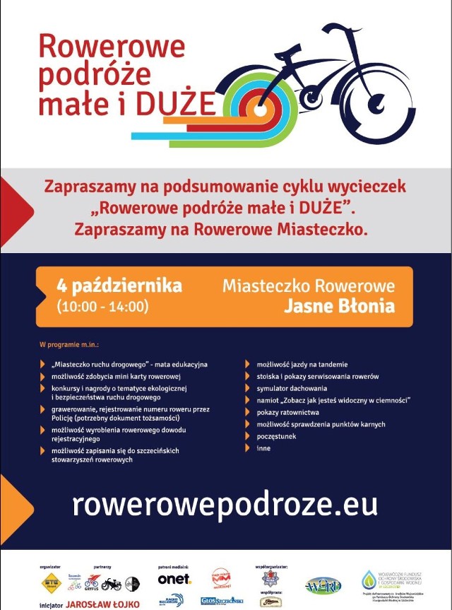 Wycieczki w ramach projektu "Rowerowe podróże małe i DUŻE" ...