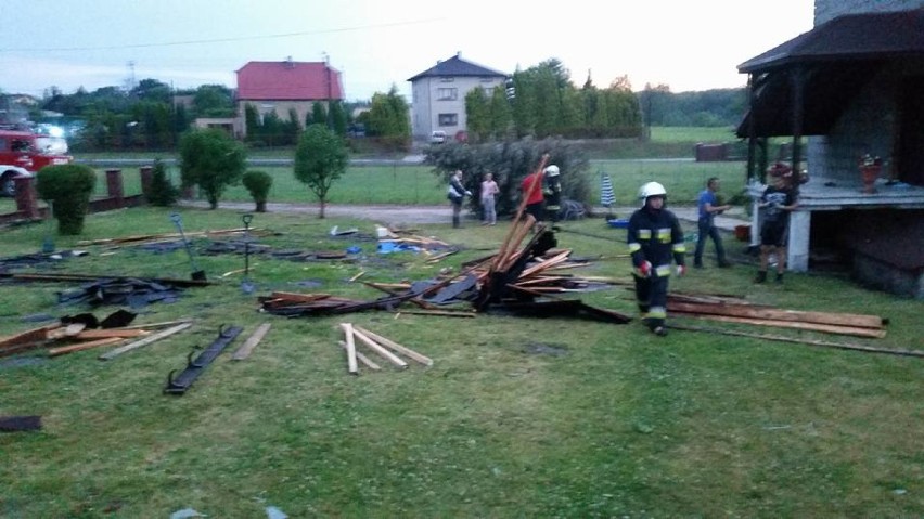 Interwencje strażaków na terenie Łukowa i Czernicy