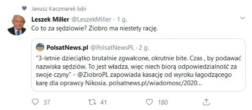 Zbigniew Ziobro: "Będzie kasacja w sprawie mordercy i gwałciciela dziecka". Echa wyroku, w którym łódzki sąd obniżył wyrok oprawcy dziecka