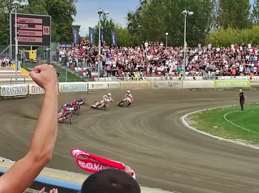 Pełny Stadion - Arged Malesa Ostrów Wielkopolski kontra Cellfast Wilki Krosno.