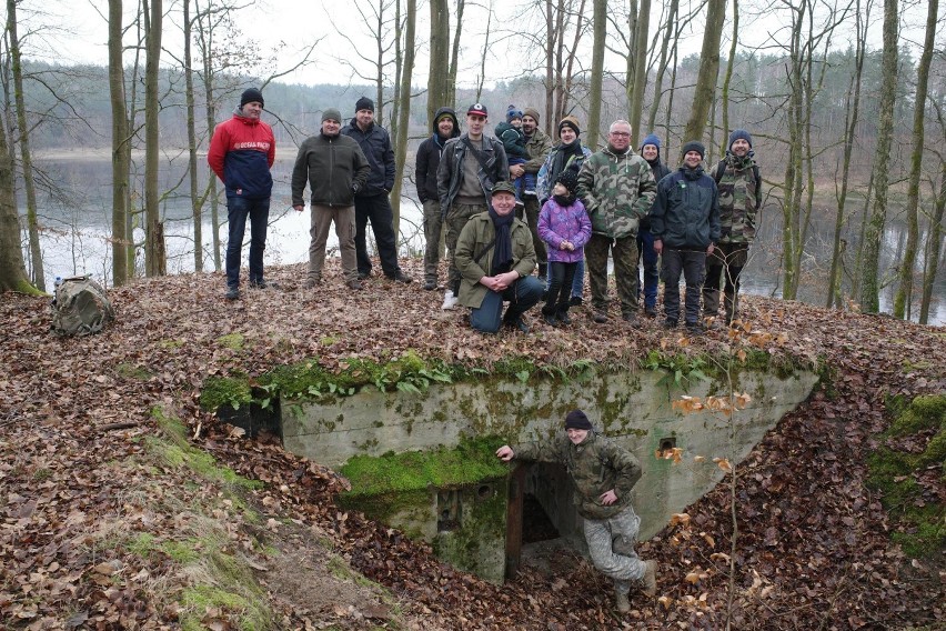 Człuchowska Grupa Eksploracyjna na bunkrach pod Białym Borem