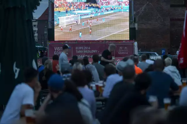 Strefa Kibica na Targu Węglowym podczas Euro 2016