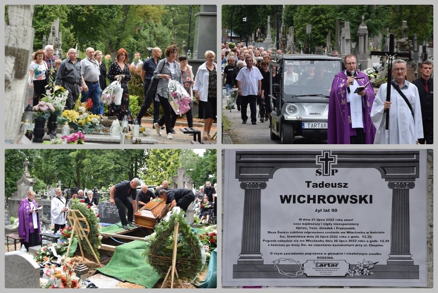 Pogrzeb Tadeusza Wichrowskiego, artysty z Włocławka, 26...