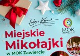  6 grudnia w MOK Zawierciu przygotowano Miejskie Mikołajki dla dzieci. Start o godzinie 17.00