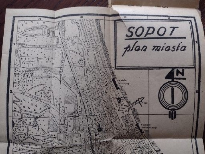 Tak wyglądał pierwszy powojenny plan Sopotu