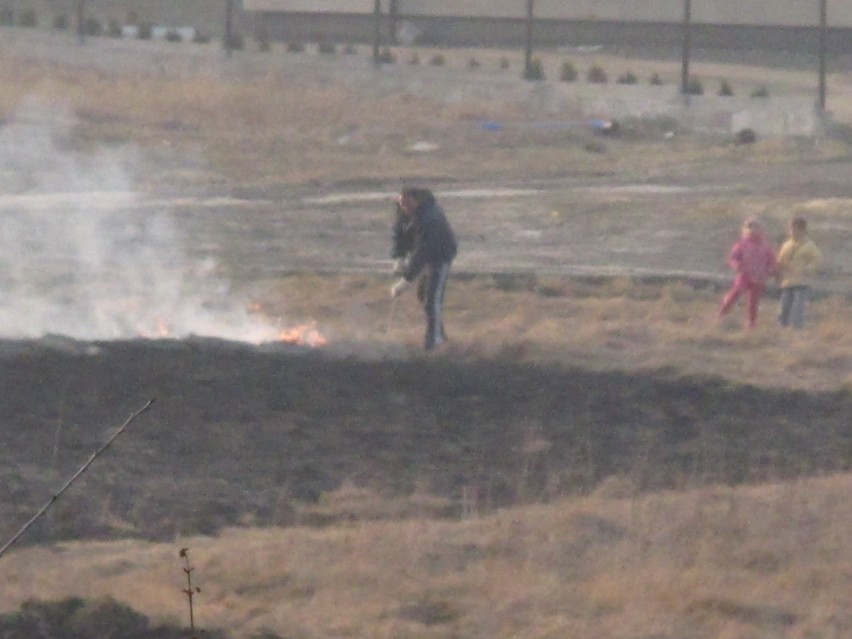 Wypalanie traw w Boguszowie-Gorcach. 8 marca płonęły...