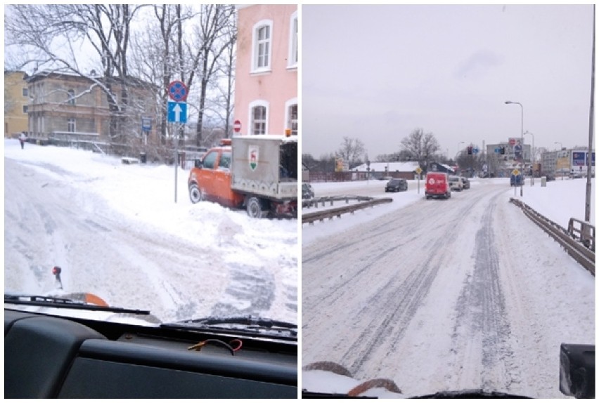 Jelenia Góra: atak zimy kontra drogowcy. W akcji odśnieżania bierze udział cały sprzęt MPGK