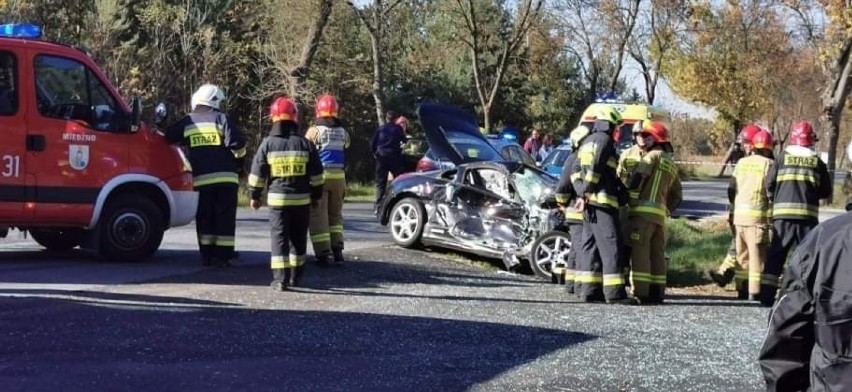 Pościg za samochodem pod Częstochową. Uciekinier zderzył się...