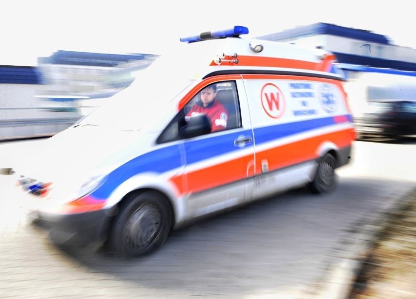 Wypadek na skrzyżowaniu ul. Radzymińskiej z Wołomińską. Jedna osoba ranna