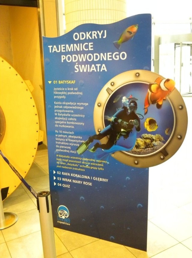 Tajemnice podwodnego świata to wystawa przeznaczona dla dzieci w wieku od 5 do 15 lat. Fot. Piotr A. Jeleń