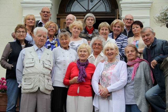 W Pałacu Kwileckich spotkali się absolwenci poznańskiej AWF z 1955 roku.