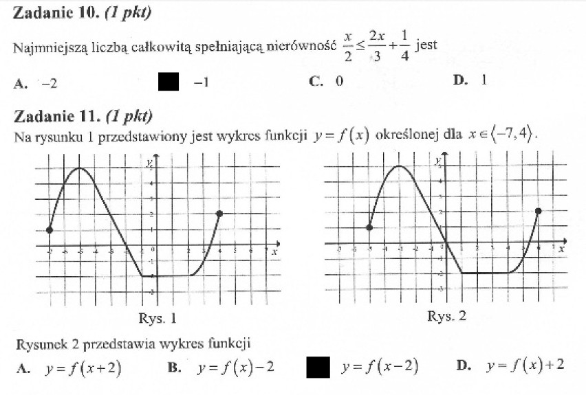 matura 2013 matematyka odpowiedzi