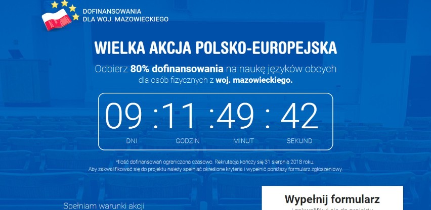 Strona dofinansowanie-mazowieckie.pl to oszustwo? Ktoś oferuje nieistniejące dotacje unijne