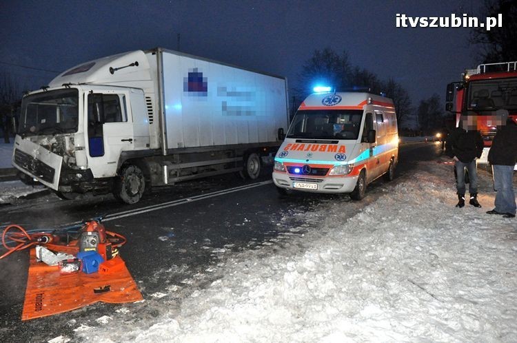 Policjanci wypadek Łochowo