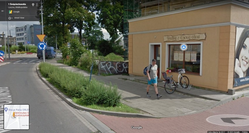 Zatorze na zdjęciach Google Street View