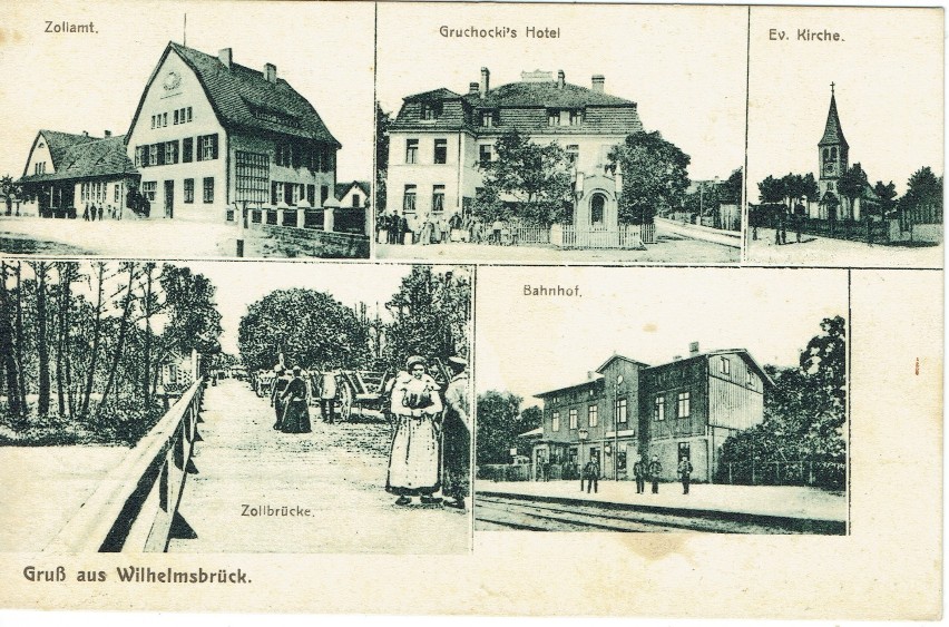 Pocztówka z Podzamcza sprzed I wojny św. (arch. pryw. M. Kopańska)